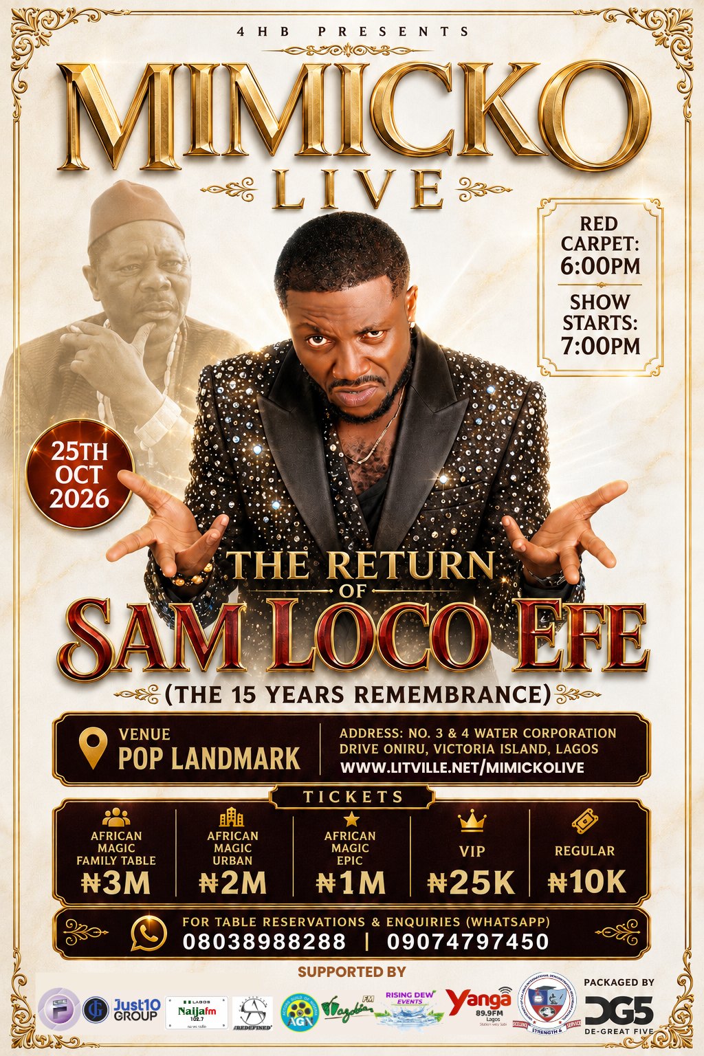 Mimicko Live: The Return of Sam Loco Efe poster